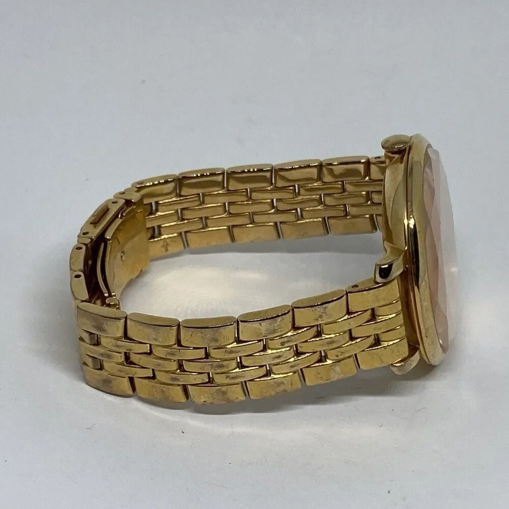 Fossil ES3860 Womens Gold Stainless Steel Analog Dial Quartz Genuine Watch EY619